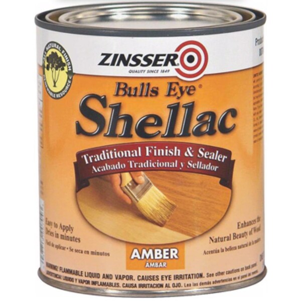 Zinsser Shellac Sealer Finish Amber Ga 00701 Zoro